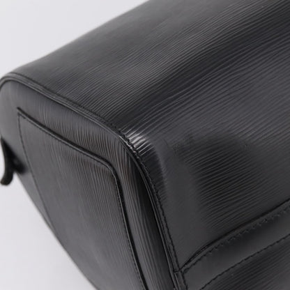 Louis Vuitton Speedy Epi Leather, Black, Leather, Handbag