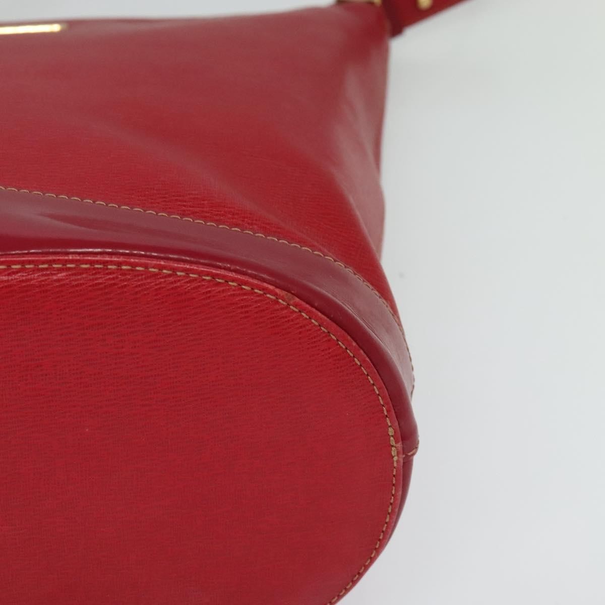 Burberry Vintage Leather, Red, Leather, Shoulder Bag