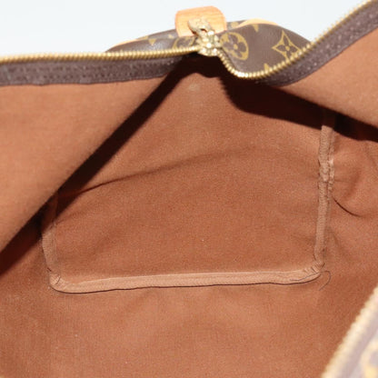 Louis Vuitton Keepall Bag Monogram Canvas, BROWN, CANVAS, Travel bag