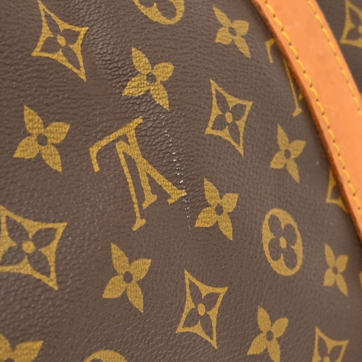 Louis Vuitton Keepall Canvas, Brown, Canvas, Travel Bag