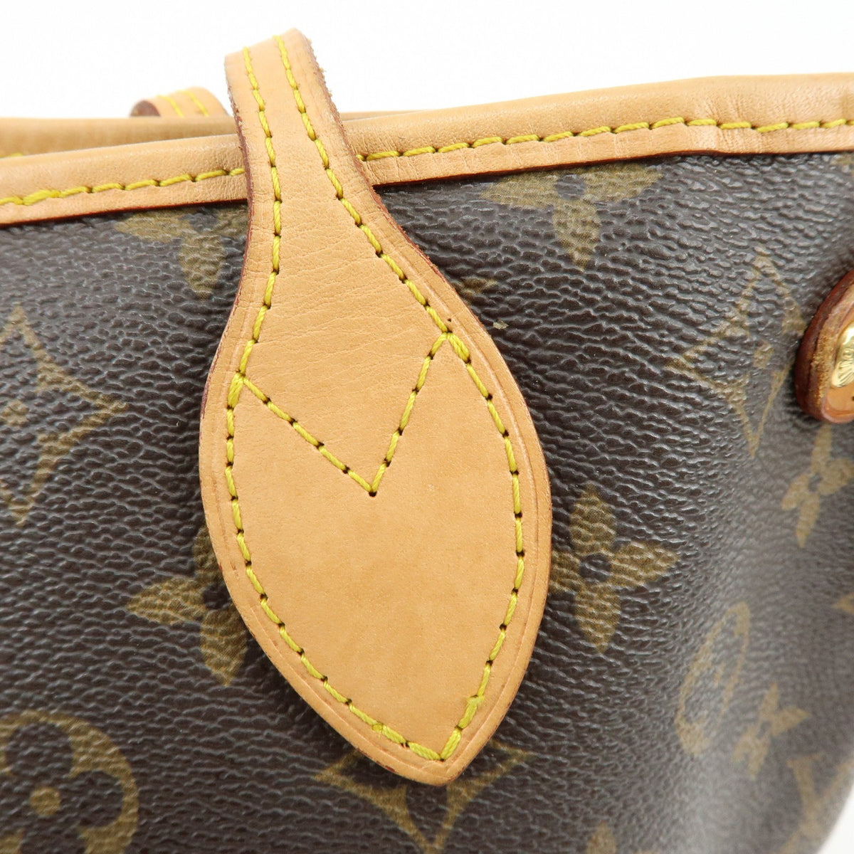Louis Vuitton Neverfull Monogram Canvas, Brown, Canvas, Tote Bag