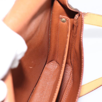 Louis Vuitton Cartouchiere Monogram, Brown, Canvas, Shoulder Bag