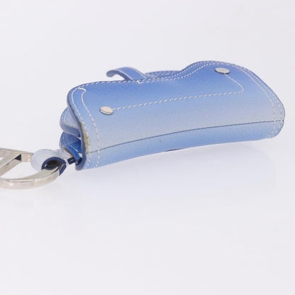 Christian Dior Saddle Wristlet Clutch Leather, Blue, Leather, Clutch