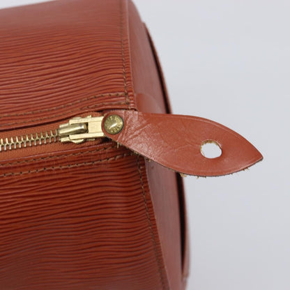 Louis Vuitton Speedy Epi Leather, Brown, Leather, Handbag