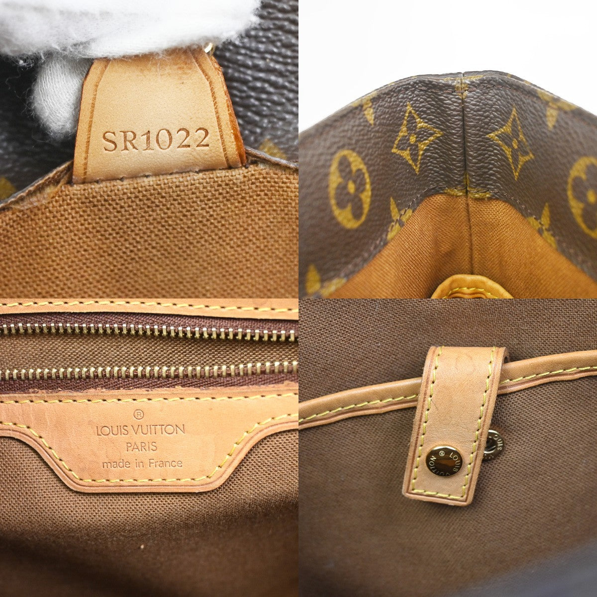 Louis Vuitton Vavin Monogram, Brown, Canvas, Tote Bag