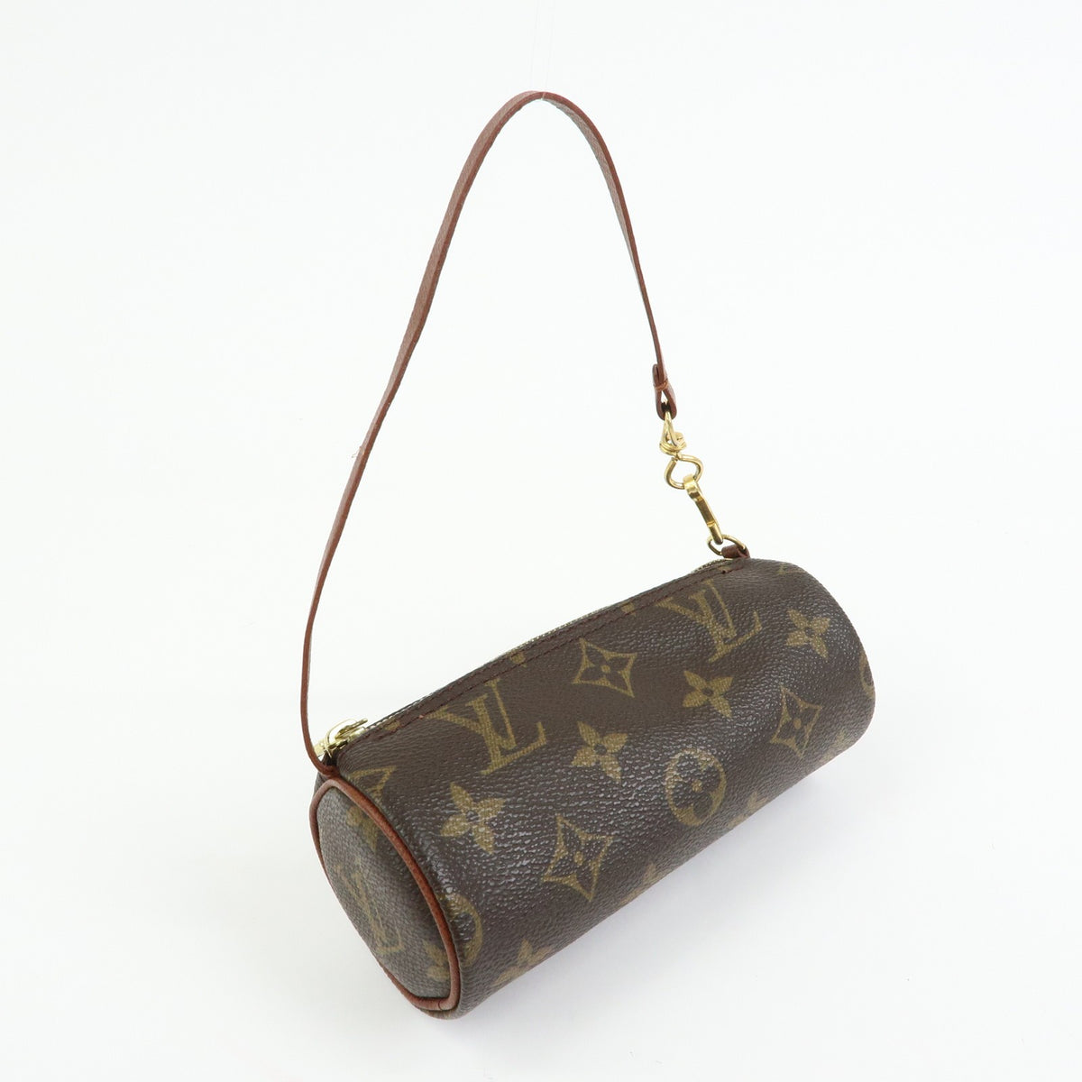 Louis Vuitton Papillon Pochette Monogram Canvas, Brown, Canvas, Clutch