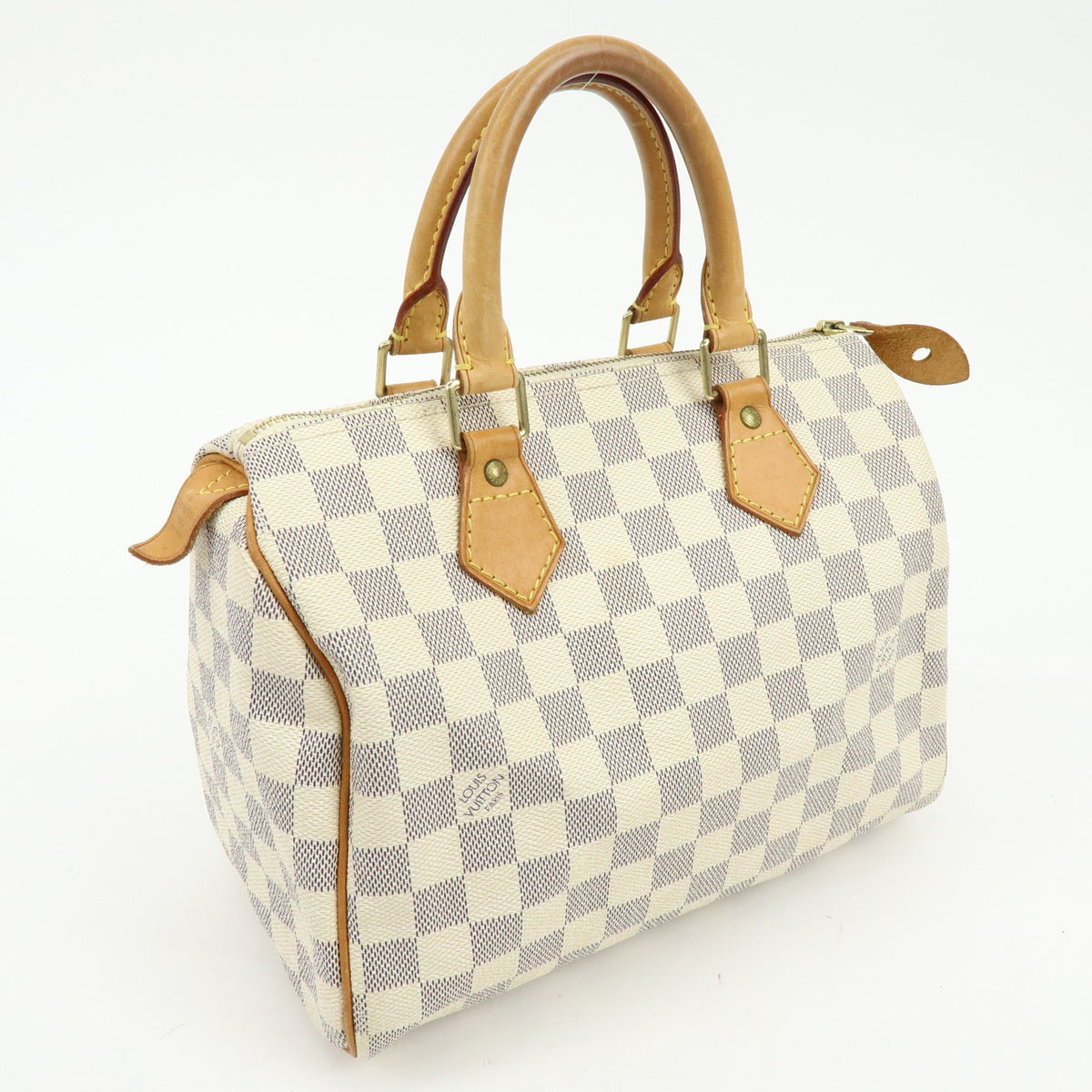 Louis Vuitton Speedy Damier, Beige, Canvas, Handbag