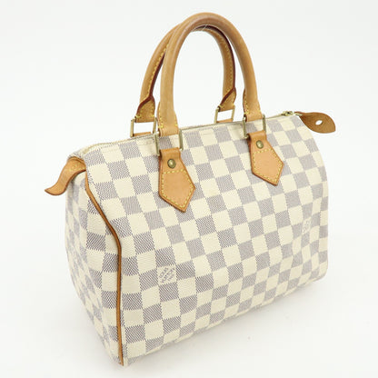 Louis Vuitton Speedy Damier, Beige, Canvas, Handbag