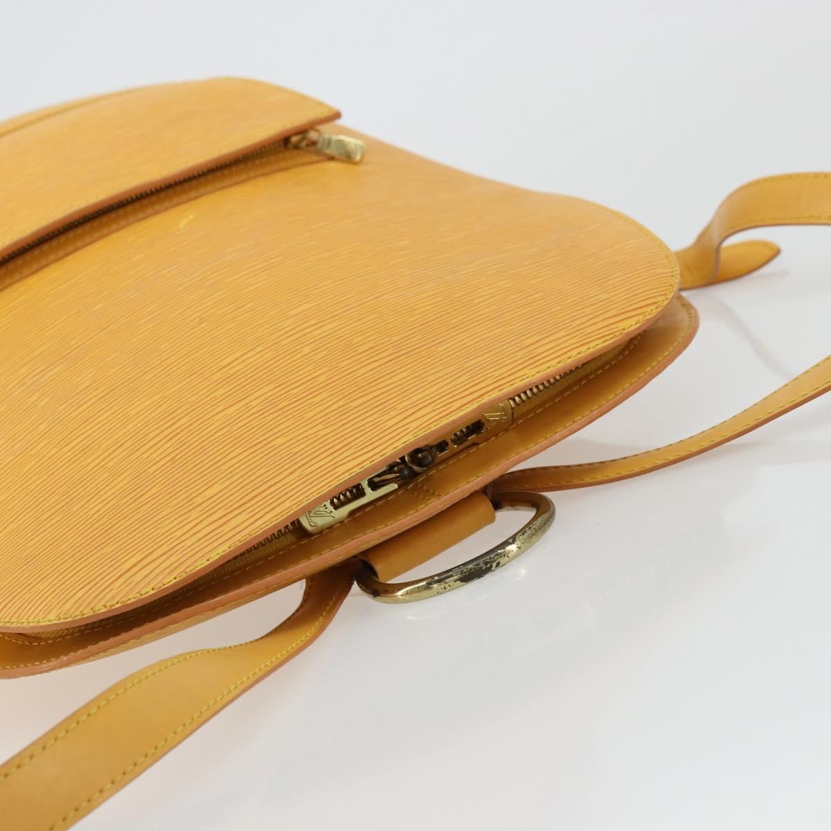 Louis Vuitton Gobelins Epi Leather, Yellow, Leather, Backpack