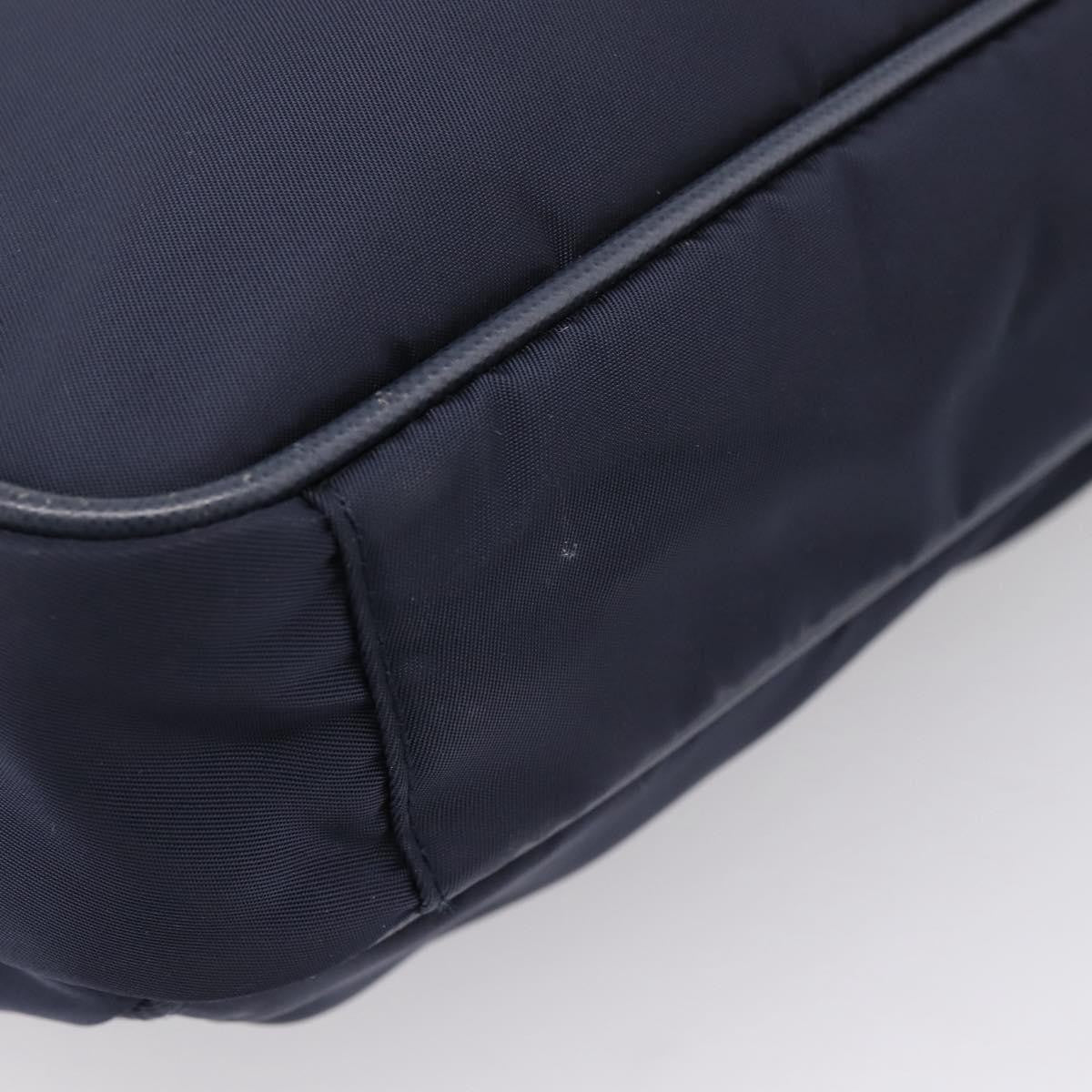 Prada Shoulder Tessuto, Navy, Nylon, Shoulder Bag