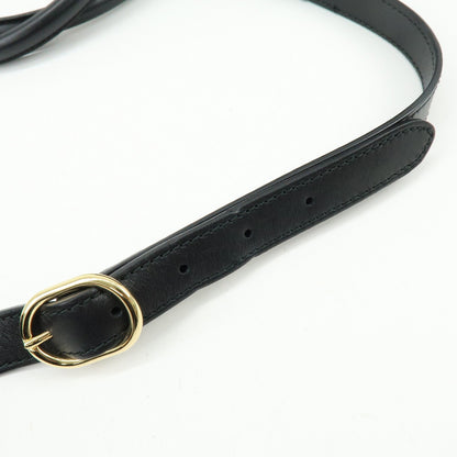 Gucci Soft Signature Convertible Top Handle Guccissima Leather, Black, Leather, Handbag