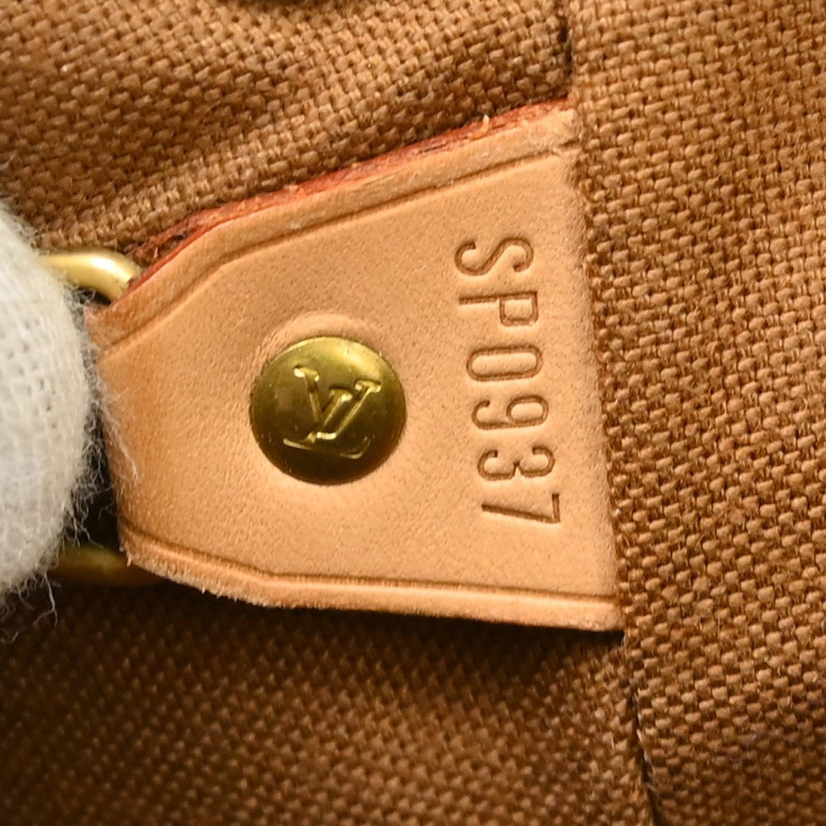 Louis Vuitton Vintage Montsouris Monogram Canvas, Brown, Canvas, Backpack