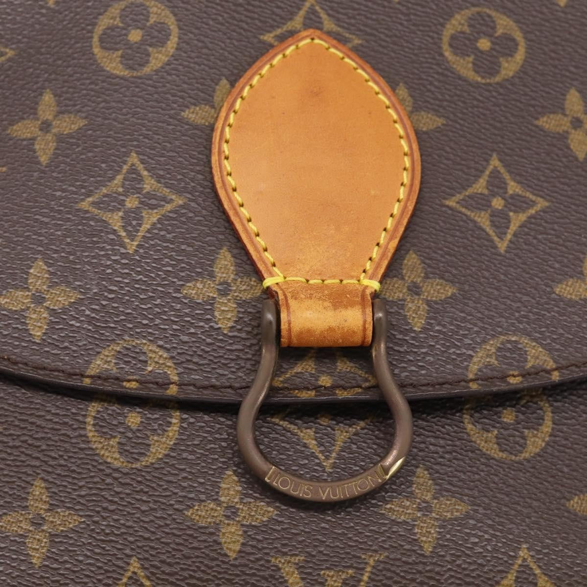 Louis Vuitton Saint Cloud Monogram Canvas, Brown, Canvas, Handbag