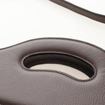 Gucci Cut Out Handle Printed GG Coated Canvas, Brown, Canvas, Tote Bag