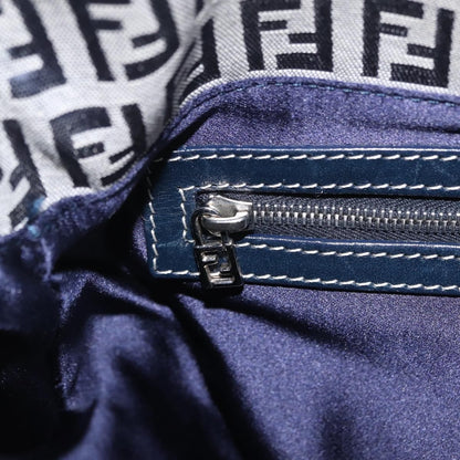 Fendi Fendi mamma baguette Monogram Canvas, Navy, Canvas, Handbag