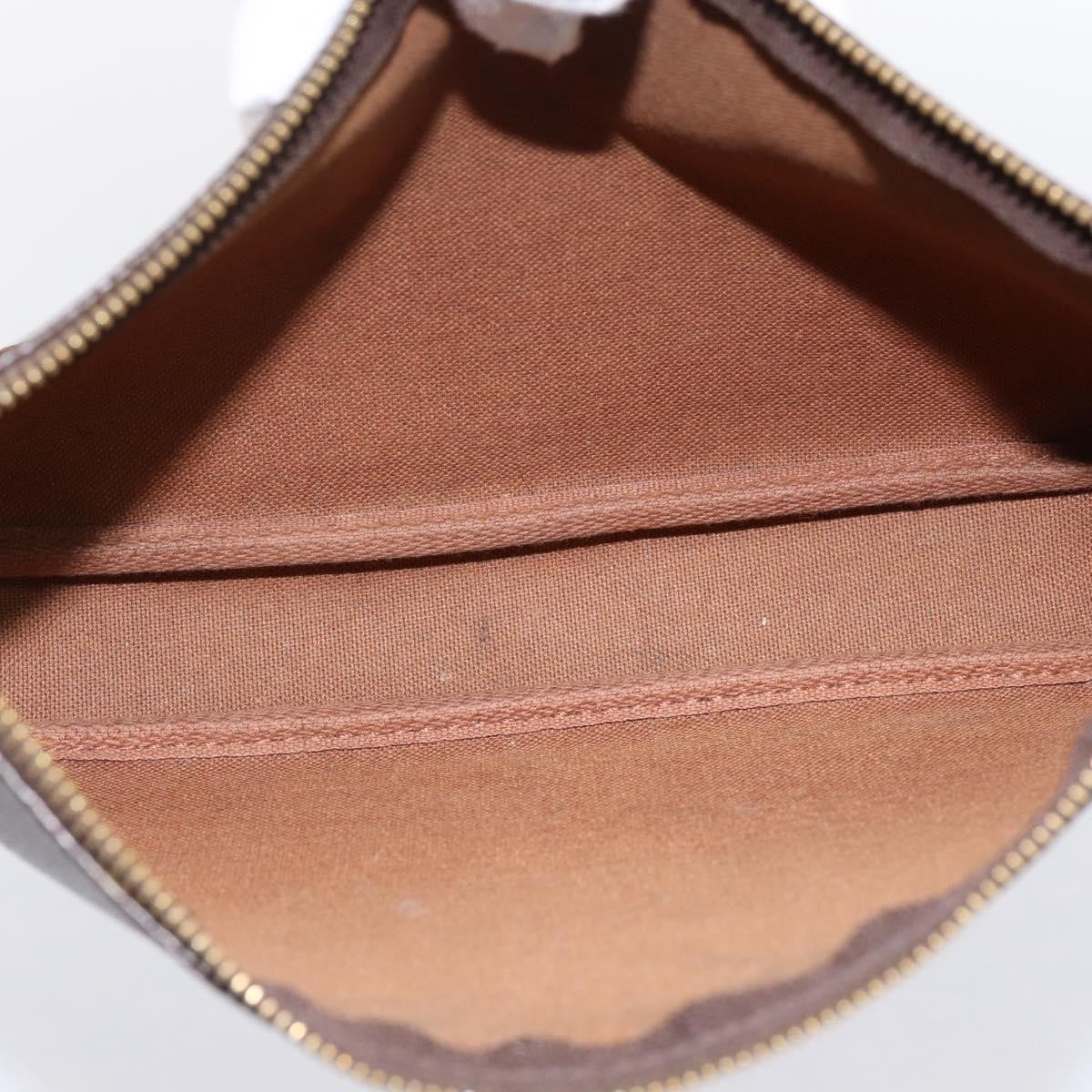 Louis Vuitton Pochette Accessoires NM Monogram Canvas, Brown, Canvas, Clutch