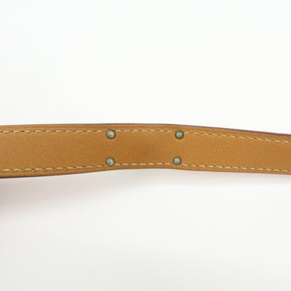 Hermes Kelly Double Tour Leather, Orange, Leather, Bracelet