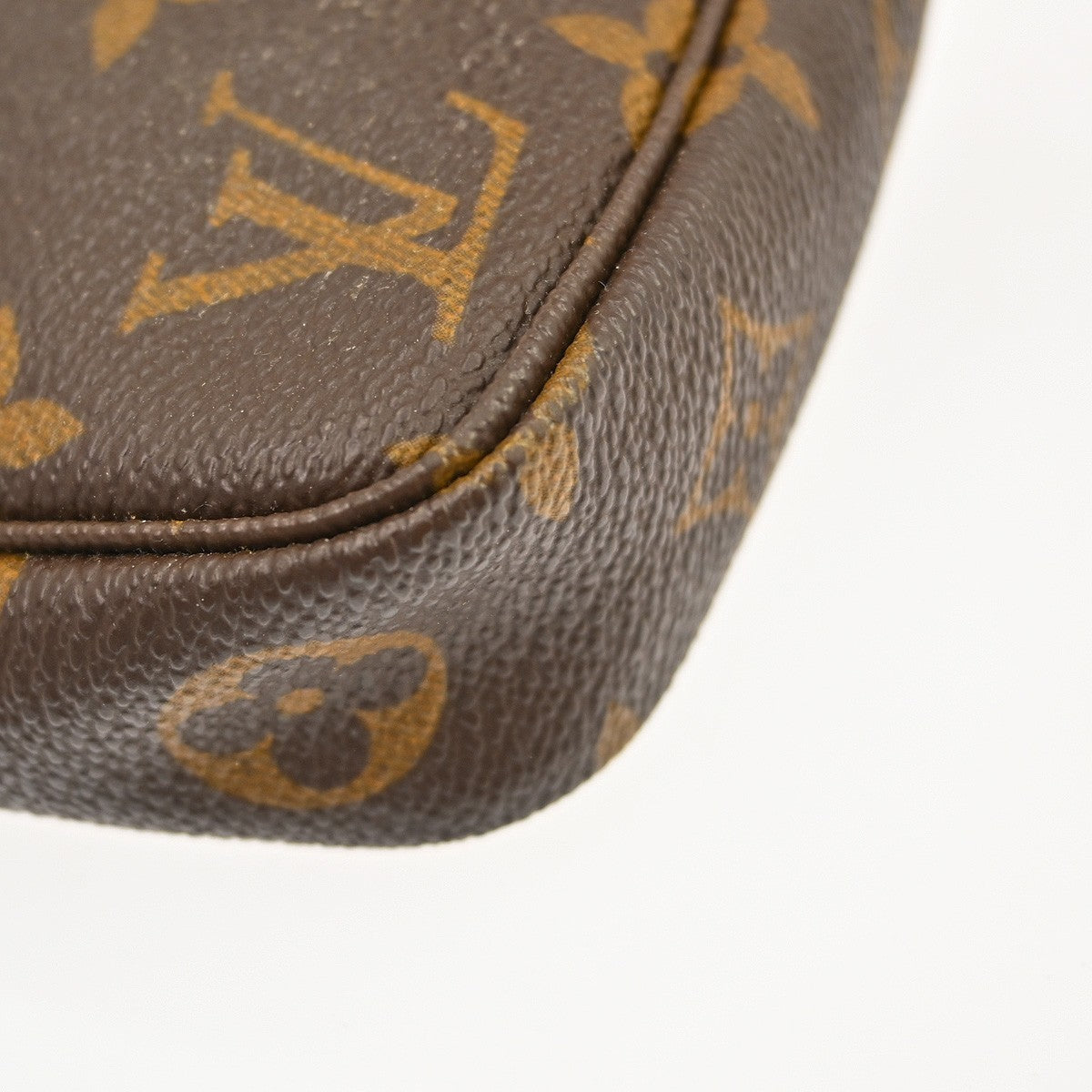 Louis Vuitton Pochette Accessoires NM Monogram Canvas, Brown, Canvas, Clutch
