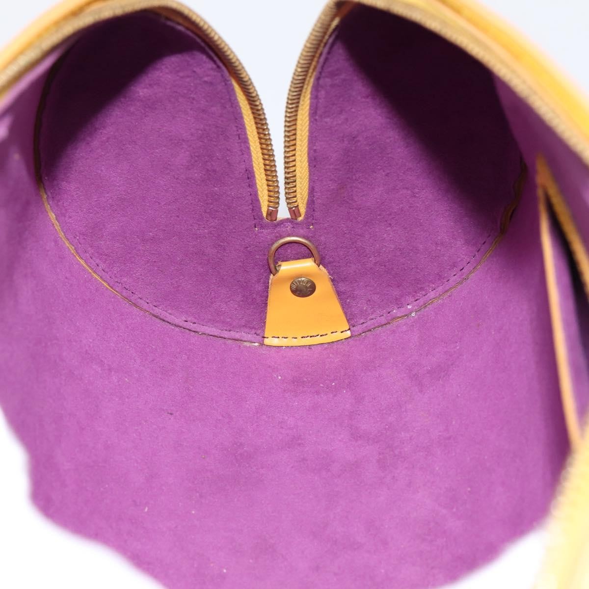 Louis Vuitton Soufflot Epi Leather, Yellow, Leather, Tote Bag
