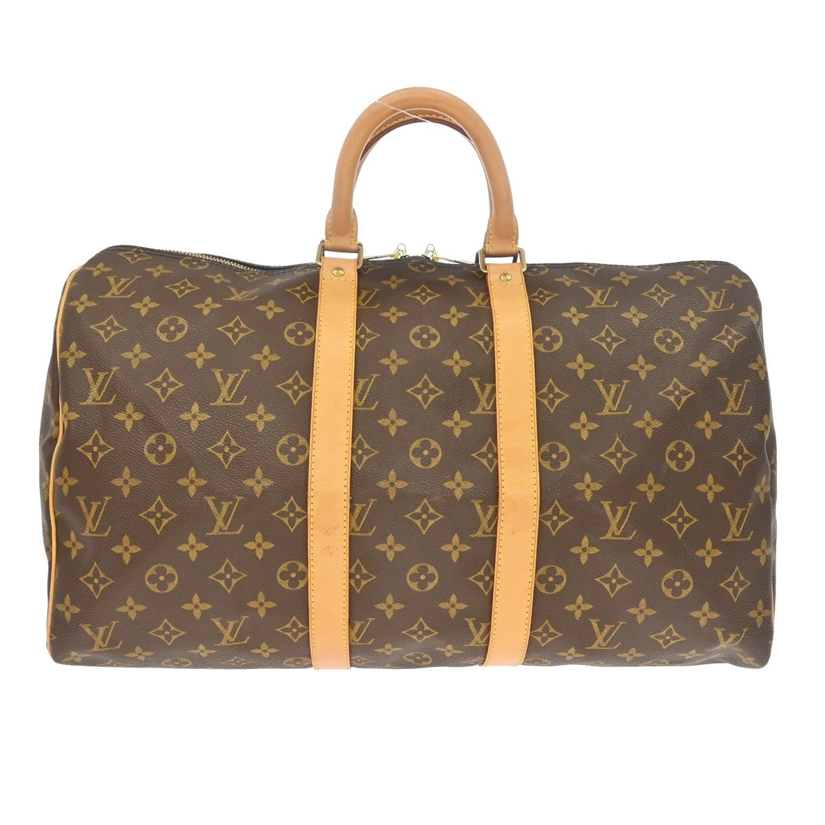 Louis Vuitton Keepall Monogram Canvas, Brown, Canvas, Travel Bag