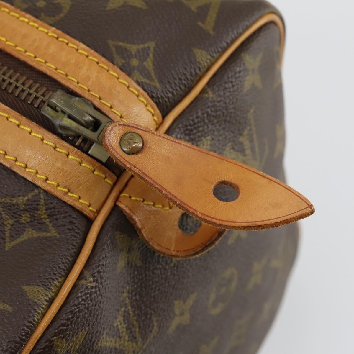 Louis Vuitton Sac Souple Handbag Monogram Canvas, BROWN, CANVAS, Handbag