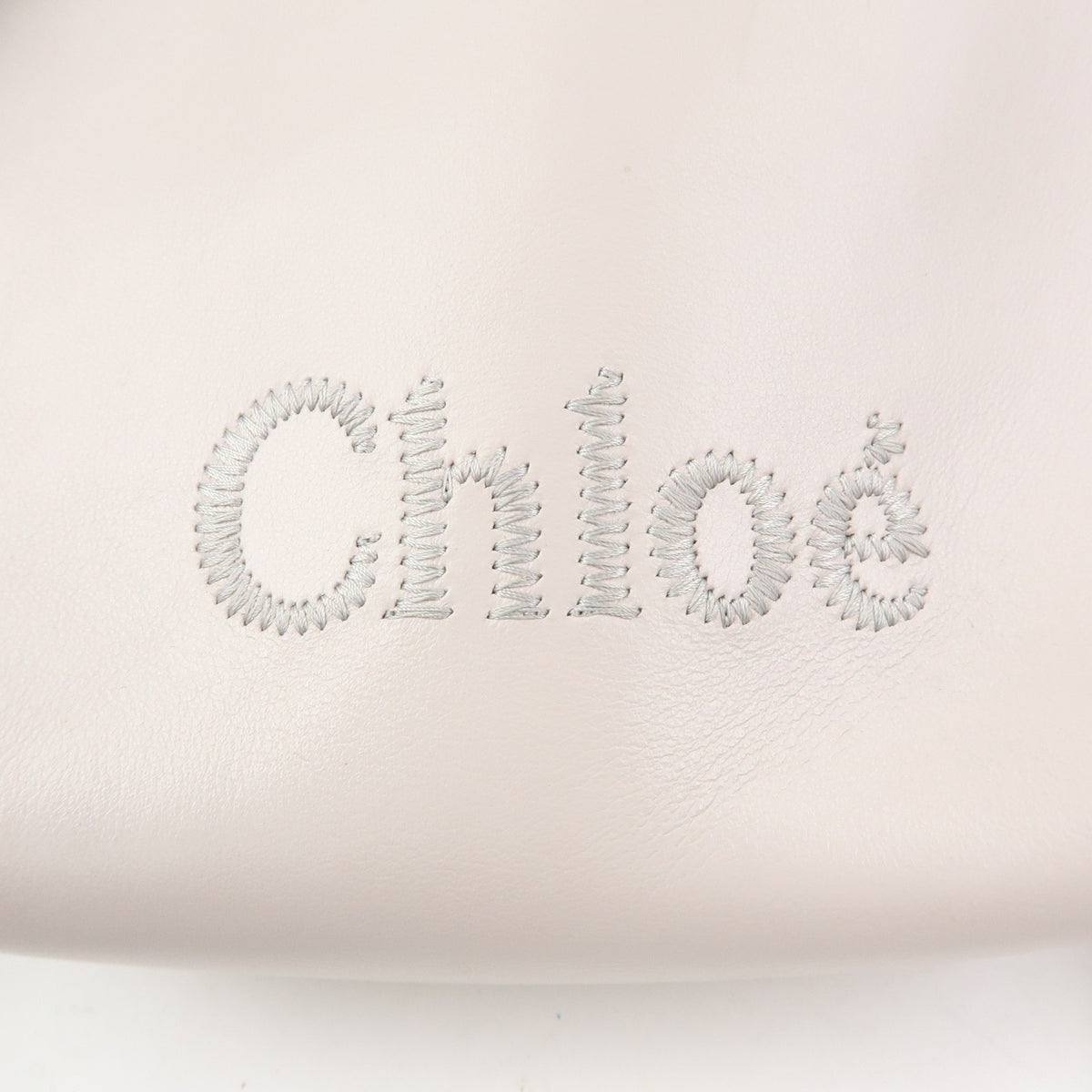 Chloe Sense Leather, Pink, Leather, Tote Bag