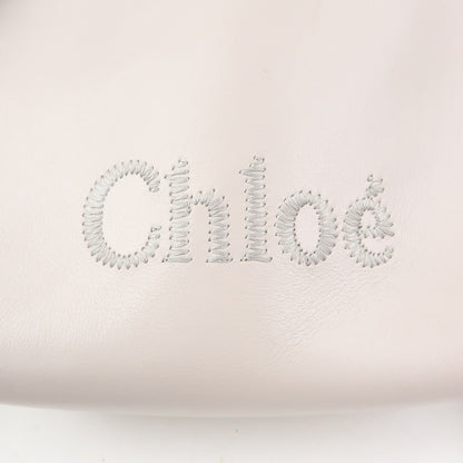 Chloe Sense Leather, Pink, Leather, Tote Bag
