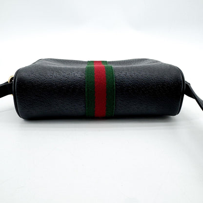 Gucci Ophidia Leather, Black, Leather, Shoulder Bag