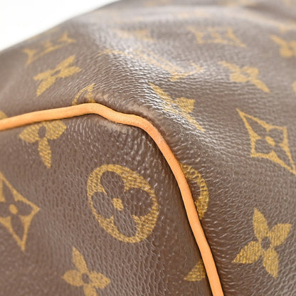 Louis Vuitton Keepall Monogram Canvas, Brown, Canvas, Travel Bag