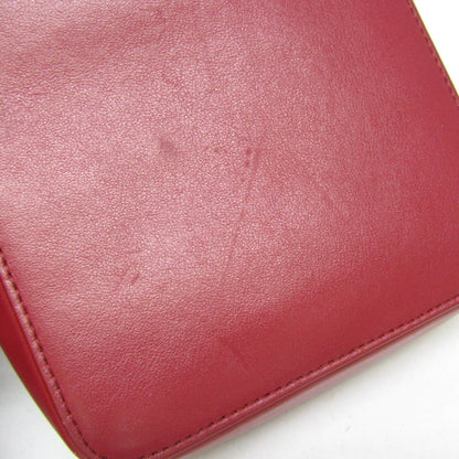 Christian Dior World Tour Zip Messenger Oblique Galaxy Leather, Red, Leather, Clutch