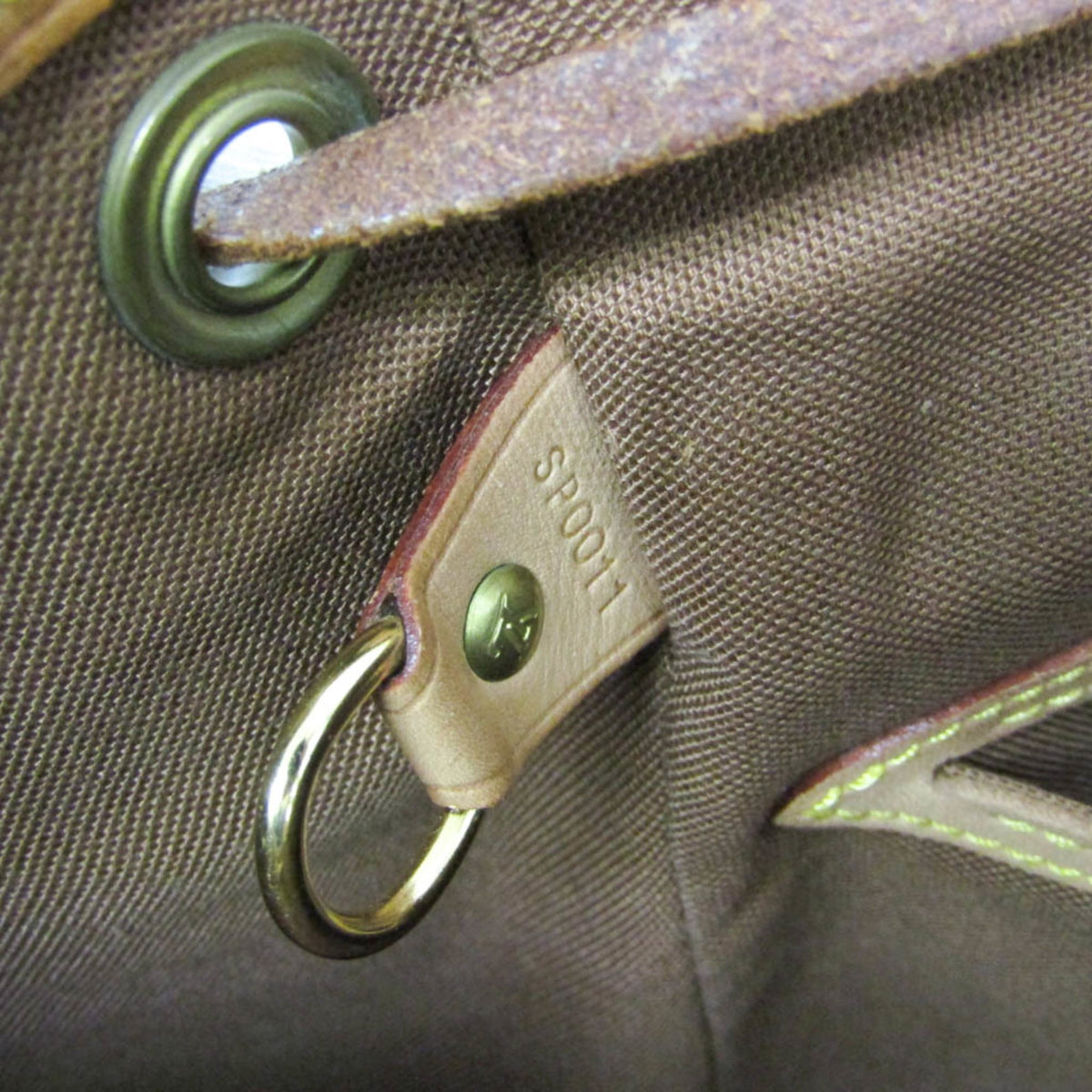 Louis Vuitton Vintage Montsouris Monogram Canvas, Brown, Canvas, Backpack