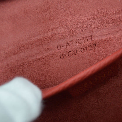 Celine Luggage Grainy Leather, Red, Leather, Handbag