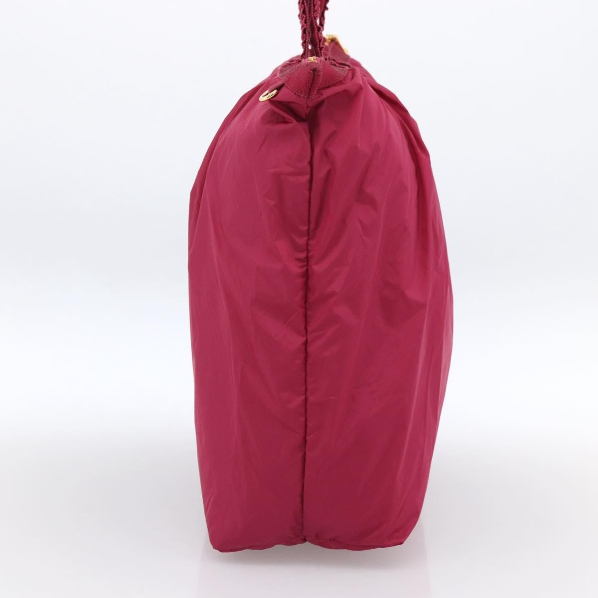 Miu Miu Tote Nylon, Pink, Nylon, Handbag