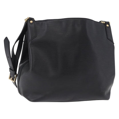 Louis Vuitton Mandara Epi, Black, Leather, Shoulder Bag