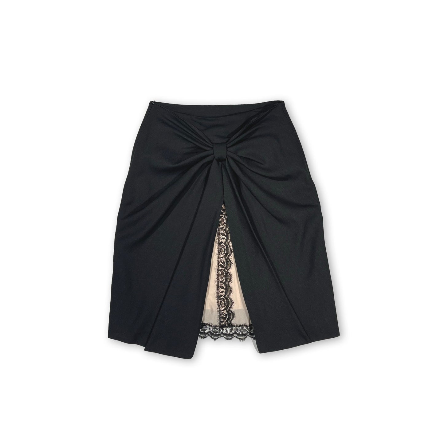 David Szeto A-Line Skirt 8 US Black