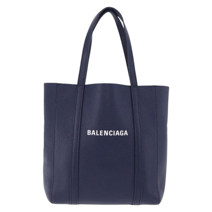 Balenciaga Everyday Tote Leather, Navy, Leather, Tote Bag