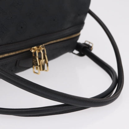 Louis Vuitton Galatea Mahina Leather, Black, Leather, Handbag