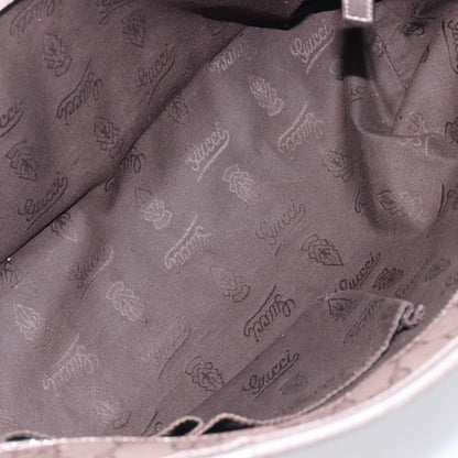 Gucci Tote GG Imprime, Silver, Canvas, Tote Bag