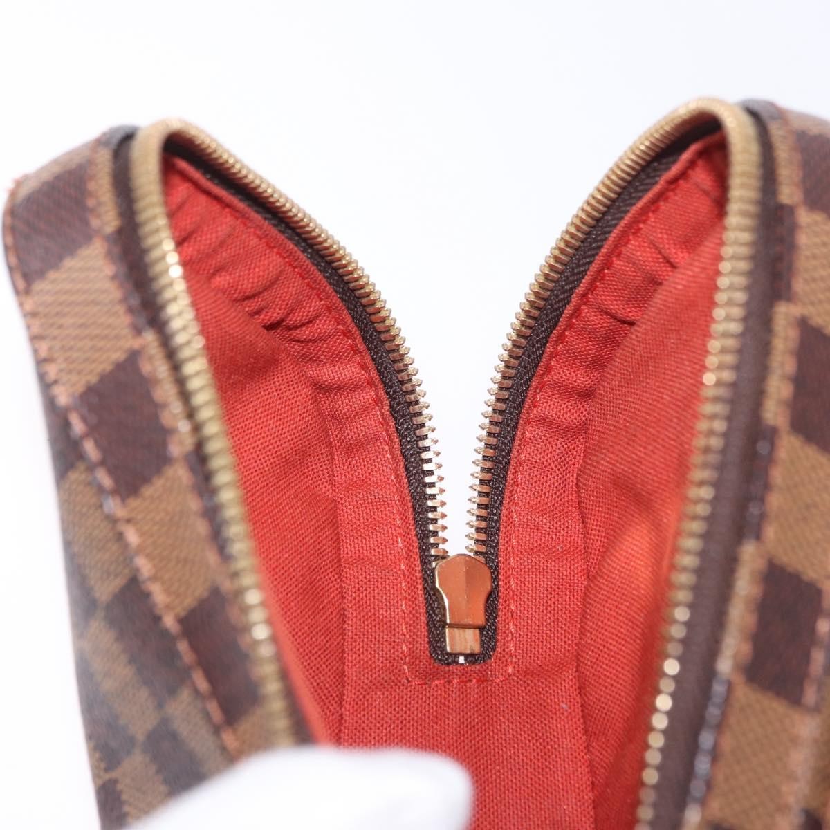 Louis Vuitton Geronimos Damier, Brown, Canvas, Clutch