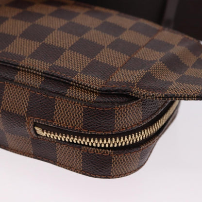 Louis Vuitton Geronimos Damier, Brown, Canvas, Clutch