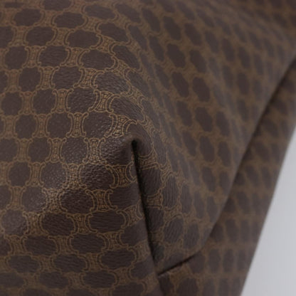 Celine Macadam Canvas and Leather, Brown, Canvas, Tote Bag