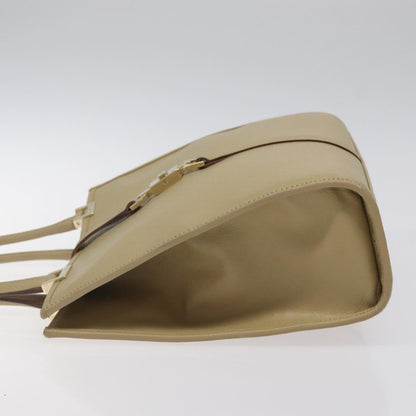 Gucci Bow Frame Chain Clutch Crystal GG Embellished Moire, BEIGE, LEATHER, Handbag