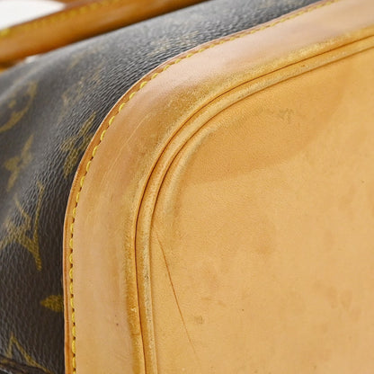 Louis Vuitton Alma Monogram Canvas, Brown, Canvas, Handbag