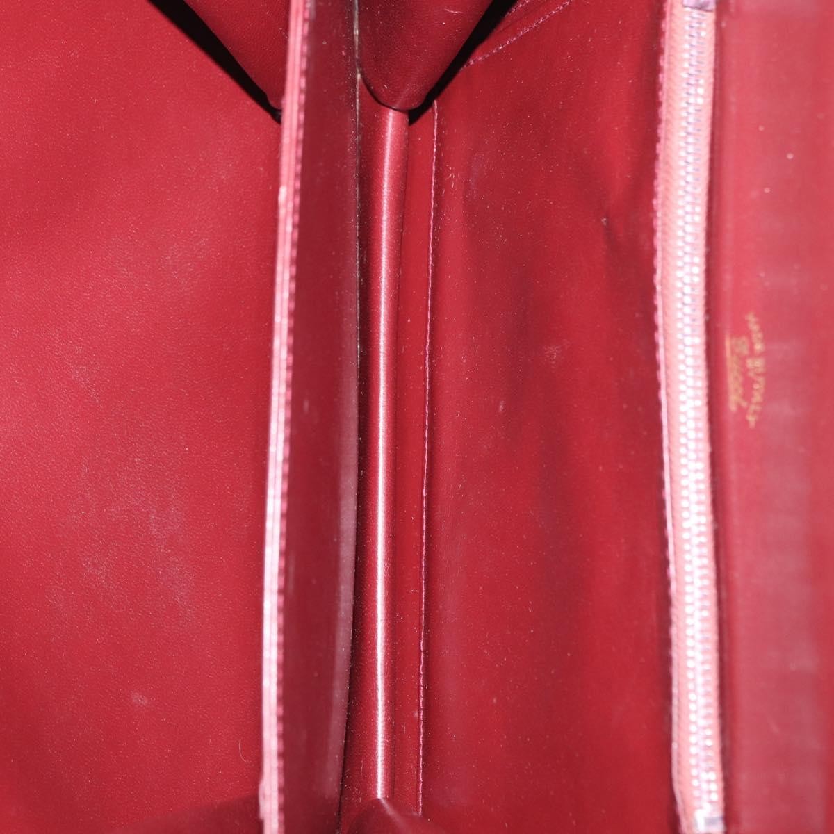 Gucci Vintage Leather, Burgundy, Leather, Handbag