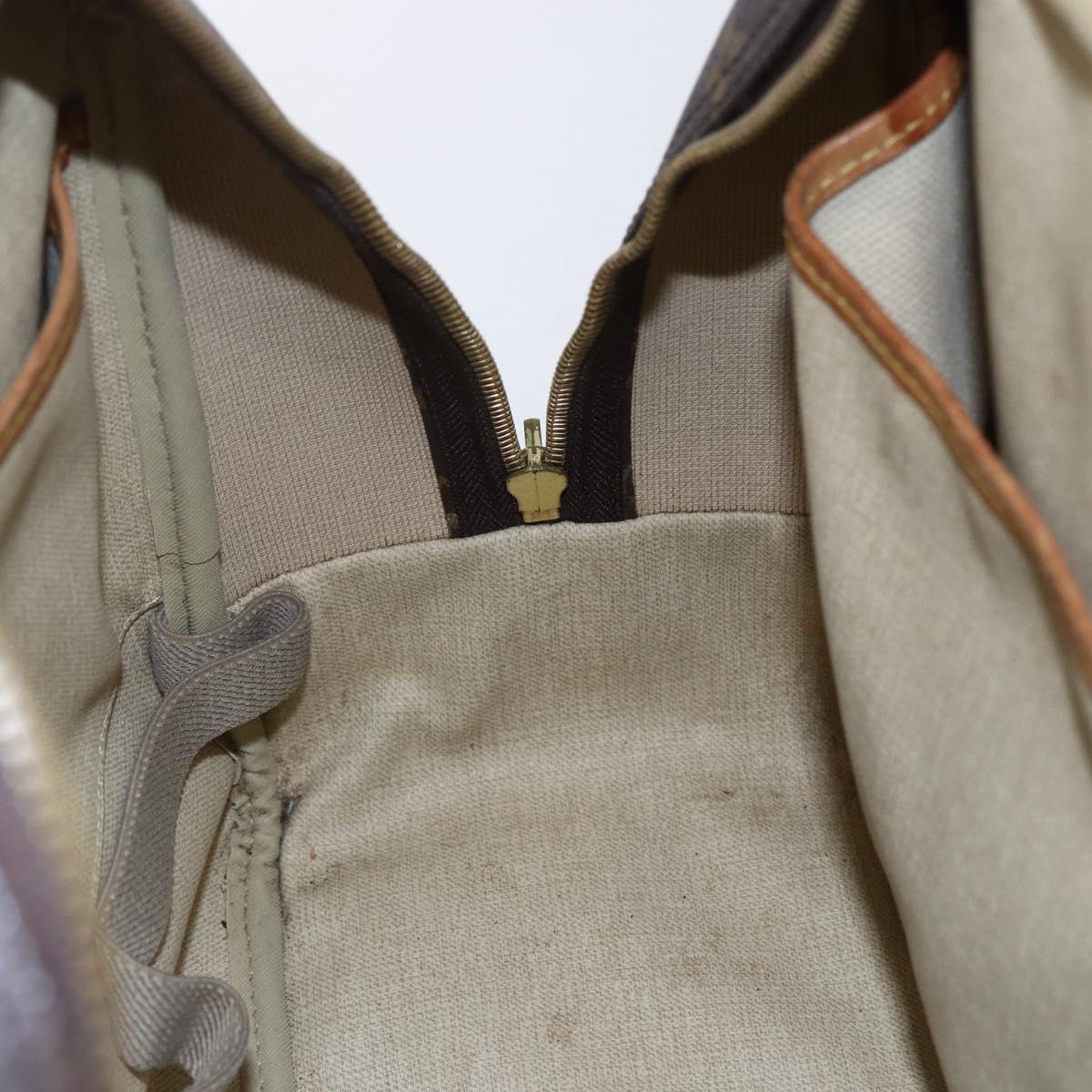 Louis Vuitton Deauville Handbag Monogram Canvas, BROWN, CANVAS, Handbag