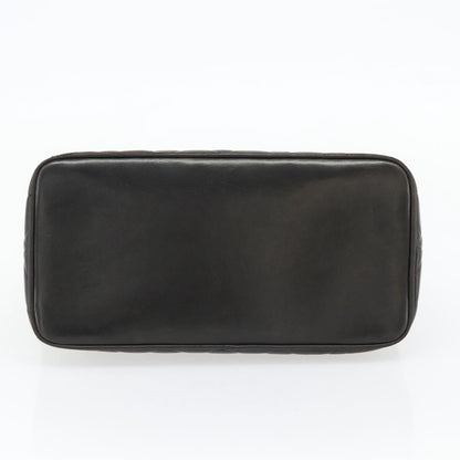 Chanel Matelassé Lambskin leather, Black, Leather, Tote Bag