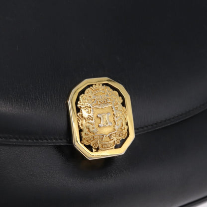 Celine Shoulder Leather, Black, Leather, Shoulder Bag
