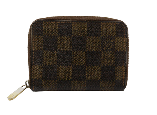 Louis Vuitton Zippy Compact Wallet Monogram Canvas, BROWN, CANVAS, Wallets