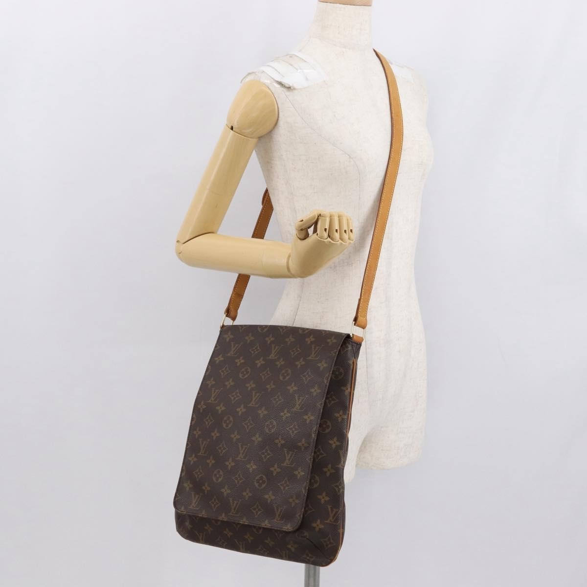 Louis Vuitton Musette Salsa Monogram Canvas, Brown, Canvas, Shoulder Bag