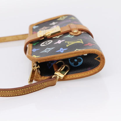Louis Vuitton Shirley Monogram Multicolor, Black, Canvas, Handbag